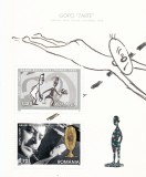 GOPO 7 ARTE - GRAND PRIX TOURS FRANTA BLOC ,2008,MNH, LP1808a, ROMANIA ., Arta, Nestampilat