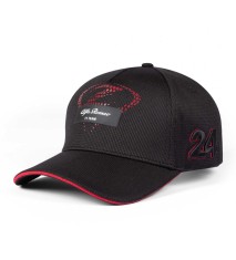 Alfa Romeo Racing șapcă de baseball Driver official Guanyu Zhou black F1 Team 2023 - Dospěl&aacute; univerz&aacute;ln&iacute;