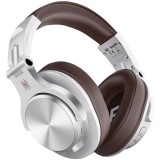 Casca OneOdio Fusion-A70-Silver wireless, cu fir, tip over ear, utilizare multimedia, DJ, conectare prin Bluetooth 5.2 | Jack 3.5 mm | Jack 6.35 mm, d