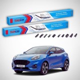 Cumpara ieftin Ștergătoare Ford Puma Gen II SUV 2019-prezent | Set Față Flat Premium &ndash; TeamCar&reg;