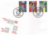 Elvetia 1993 - 150-a aniversare a timbrelor, serie pe FDC