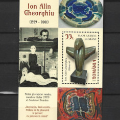 ROMANIA 2024 - MARI ARTISTI ROMANI-ION ALIN GHEORGHIU,COLITA,MNH - LP 2450a