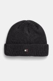 Tommy Jeans caciula culoarea gri, AM0AM12635