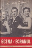 Scena si ecranul nr. 1 Almanah 1957 60 pagini format 10 x 18 cm brosat romana