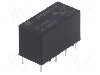 Releu subminiaturale, 12V DC, 2A, serie HONGFA RELAY - HFD27/012-M