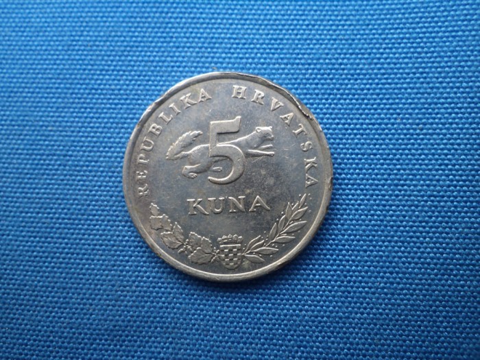 5 KUNE 2001 CROATIA
