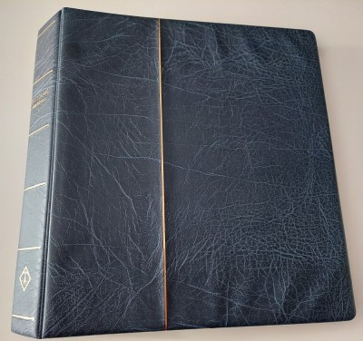 Album Leuchtturm GERMANIA &amp;quot;Zusammendrucke&amp;quot; 1946 - 1999 foto