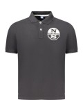Cumpara ieftin North Sails Tricou polo barbati, cu imprimeu cu logo, Regular fit, Negru, S