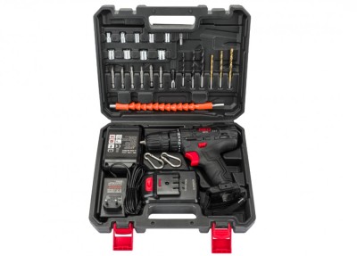 Masina de insurubat cu acumulator si incarcator, 2 x baterii Li-Ion, 2 Ah / 20 V, Red Technic RTWA0033 foto