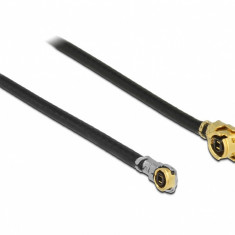 Cablu antena MHF / U.FL-LP-068 plug la MHF IV/ HSC MXHP32 plug 50cm 1.13, Delock 89651