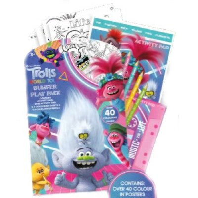 Set de colorat trolls 2 bumper play foto