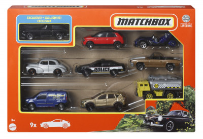 MATCHBOX SET 9 MASINUTE MGB GT COUPE 1971 SuperHeroes ToysZone foto