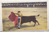 Bnk cp Corrida de toros - Una veronica - necirculata, Spania, Printata
