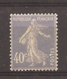 Franta 1928 - Semănătoare - Culori noi, urma f. fina de sarniera, MH, Nestampilat