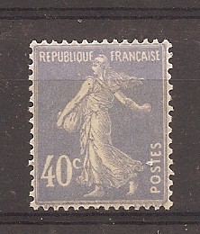 Franta 1928 - Semănătoare - Culori noi, urma f. fina de sarniera, MH foto