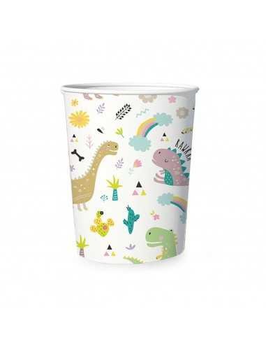 Set 6 pahare dinozauri 220 ml