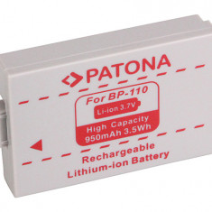Baterie Canon BP-110, HF R26, HF 28, HF 206 950mAh / 3.7V / 3.5Wh Li-Ion - Patona