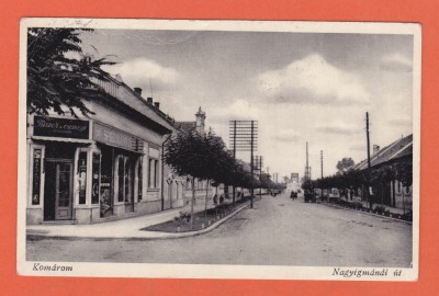 AMS @ - ILUSTRATA COMARNA KOMAROM, NAGYIGMANDI 1939, CIRCULATA foto