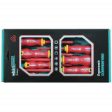 Set de șurubelnițe Whirlpower 102-105, electrician, 5 piese, VDE 1000, ergonomic