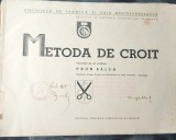 METODA DE CROIT-PAUN(PĂUNA) B&Acirc;LEA CU SEMNATURA-FOARTE RARA!!! - INTERBELICA-AA