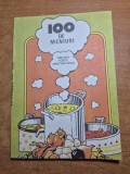 carte de bucate - 100 de meniuri pentru toate anotimpurile - din anul 1987