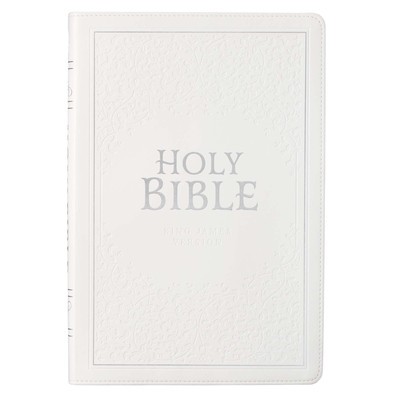 KJV Thinline White Wedding Bible