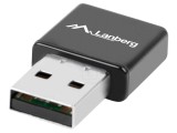 Card Rețea WiFi USB 2.0 LANBERG NC-0300-WI, Negru