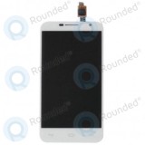 Alcatel One Touch Idol 2 Mini (6016A, 6016D, 6016E) Modul de afișare LCD + Digitizer alb