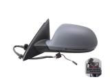 Oglinda exterioara Audi Q3 (8u), 06.2011-02.2015; Q3 (8u), 01.2015-, Stanga, reglare electrica; grunduit; incalzita; geam asferic; cromat; pliere ele