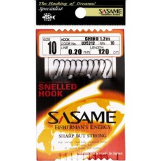 Carlige legate Sasame Chinu U25212, nylon alb 120 cm, 10 buc/plic 6