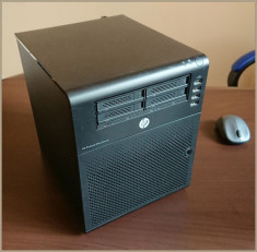 Microserver HP NAS 8+ HDD-uri Hot Swap, Synology DS3617xs DSM 6.2 foto