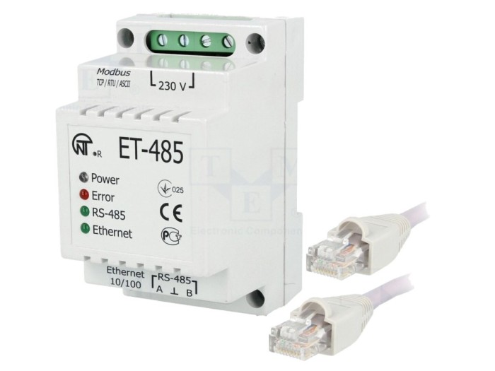Convertor RS485 Ethernet 10/100 Base-T