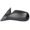 Oglinda usa exterioara Opel Astra F, 1994-12.2002, partea Stanga, ajustare nivel; carcasa neagra; sticla asferica; geam cromat, Aftermarket