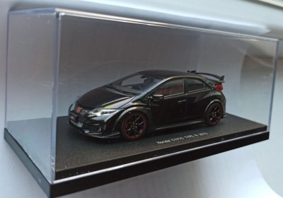Macheta Honda Civic Type R FK2 2015 negru - Ebbro 1/43 foto