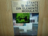 STANTE SI MATRITE DIN ELEMENTE MODULATE-C.DUMITRAS ANUL 1980