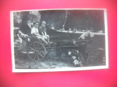 HOPCT 381 X COPII CU SARETA -COPII-FOTOGRAFIE VECHE TIP CP