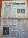 Sportul 14 septembrie 1984-causescu vizita in timis si arad,florin halagian