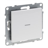 Variator conectat cu neutru Legrand Suno alb 722171