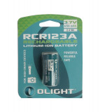 Baterie reincarcabila Olight RCR123A 650mAh 3.7V-Conținutul pachetului 1x Blister