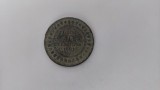 Tunisia 10 Centimes 1891, Africa, Cupru (arama)