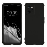 Husa kwmobile pentru Realme Narzo 50A Prime, Silicon, Negru, 59925.47, Carcasa