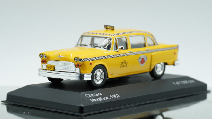Checker Marathon &quot;New York Taxi&quot; - WhiteBox 1/43
