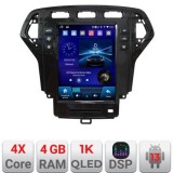 Navigatie Ford Mondeo 2007-2010 tip tesla radio gps internet 4 Core carplay android auto 4+64 Incell Display kit-tesla-mondeo-07+EDT-E220-RK CarStore