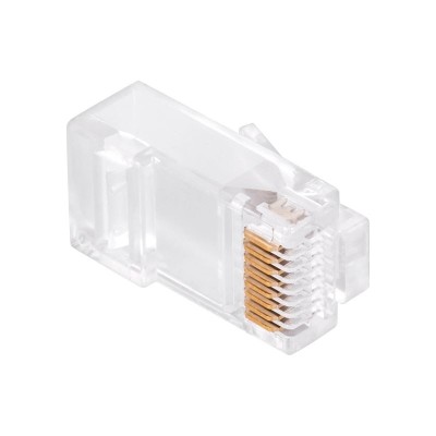 Mufa 8P8C tata CAT6 Pass Through foto
