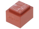 Transformator &icirc;ncapsulat 1,5VA 230V 9V PCB