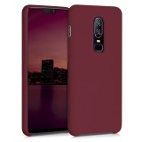 Husa pentru OnePlus 6, Silicon, Violet, 46122.209, Carcasa, Kwmobile