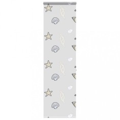 vidaXL Jaluzea cu role de duș cu casetă 60x240 cm lățime material 56 cm foto