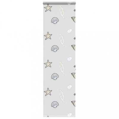 vidaXL Jaluzea cu role de duș cu casetă 60x240 cm lățime material 56 cm foto
