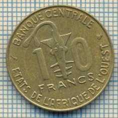 12143 MONEDA -STATELE AFRICII DE VEST-10 FRANCS -ANUL 1997 -STAREA CARE SE VEDE