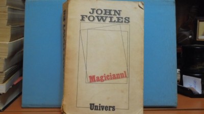 JOHN FOWLES - MAGICIANUL - ED. UNIVERS, 728 PAG. - FORMAT MARE. foto